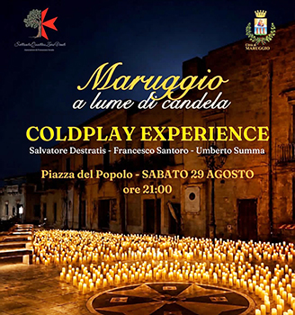 Sabato 29 agosto 2026, alle ore 21.00, Piazza del Popolo a Maruggio ospiterà il nuovo appuntamento di “Maruggio a Lume di Candela