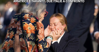Amatrice e Taranto. Con Giorgia Meloni. Due Italie nella stessa settimana. Due stili nei confronti delle istituzioni