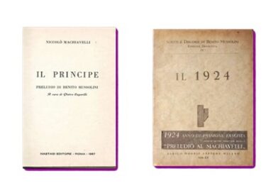 Machiavelli in Mussolini: il Preludio del 1924 su Gerarchia