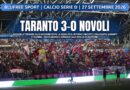 Trionfo Taranto: tre gol al Novoli per un ritorno vincente