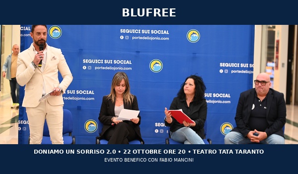 “Doniamo un Sorriso 2.0”: grande appuntamento di beneficenza al Teatro TaTÀ di Taranto