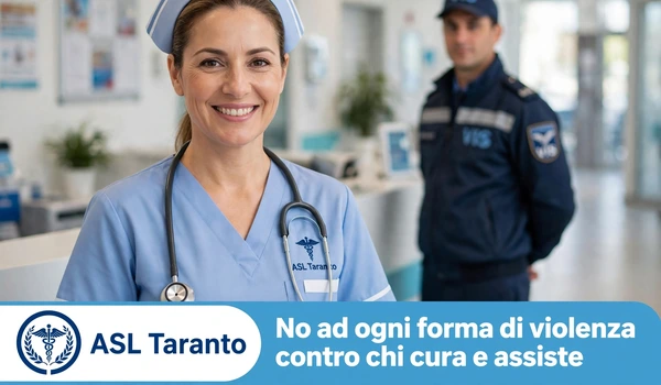 Taranto, 30 ottobre 2026 – Minacce a un’infermiera a Crispiano: la ASL Taranto condanna l’episodio ed esprime solidarietà all’operatrice.